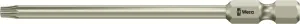 Wera 05071090001 3867/4 TORX® BO bits with bore hole, stainless, TX 15 x 89 mm