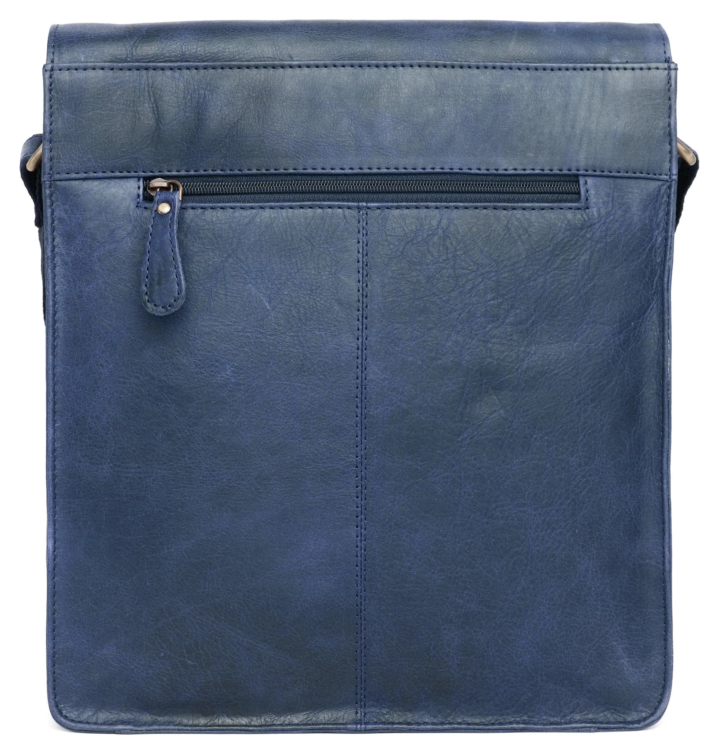 WILDHORN® Original Leather 11.5 inch Messenger Bag for Men I Multipurpose Bag I Office Bag I Travel Bag with Adjustable Strap DIMENTION : L-11.5 inch W-3 inch H-13.5 inch