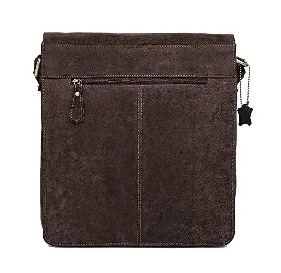 WILDHORN® Original Leather 11.5 inch Messenger Bag for Men I Multipurpose Bag I Office Bag I Travel Bag with Adjustable Strap DIMENTION : L-11.5 inch W-3 inch H-13.5 inch