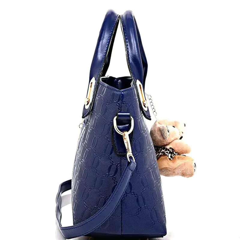 Women's 4 Set  Pu Leather Handbags