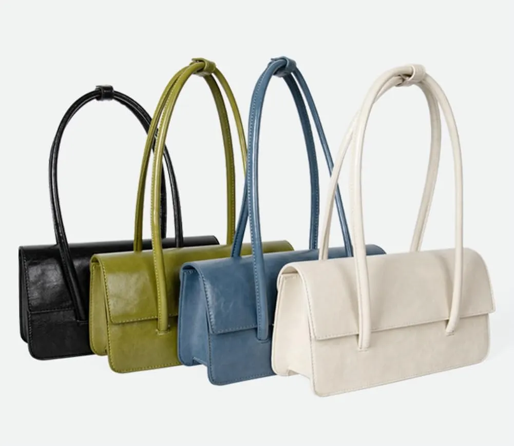 Women's Glossy Shoulder Bag Y2k PU Leather Fashion Underarm Purse Large Totes Handbag Satchel