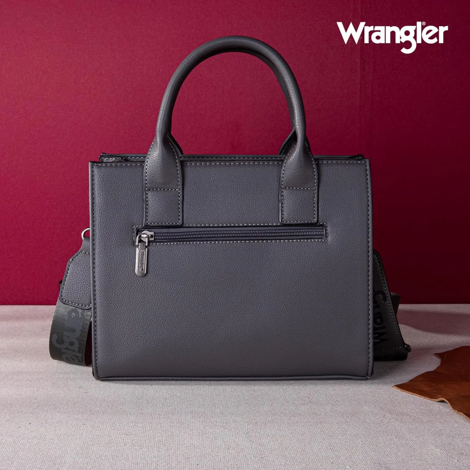 Wrangler Tote Bags for Women Top-handle Handbags and Purse for Women with Adjustable Strap