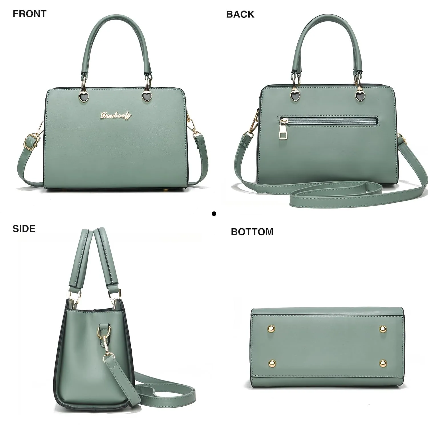 Xiaoyu Fashion Purses and Handbags for Women Elegant Crossbody bag Ladies Top Handle Satchel Shoulder Bags Small Totes