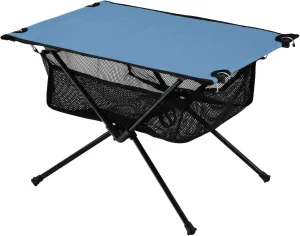 xigua Baby Blue Folding Camping Table,Portable Camp Table with Carry Bag Beach Table Folding Table for Picnic, Camp,Party,Travel75