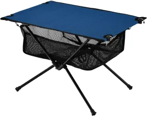 xigua Blue Solid Folding Camping Table,Portable Camp Table with Carry Bag Beach Table Folding Table for Picnic, Camp,Party,Travel63
