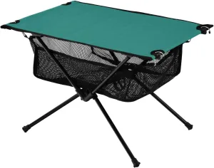 xigua Dark Sea Green Folding Camping Table,Portable Camp Table with Carry Bag Beach Table Folding Table for Picnic, Camp,Party,Travel5
