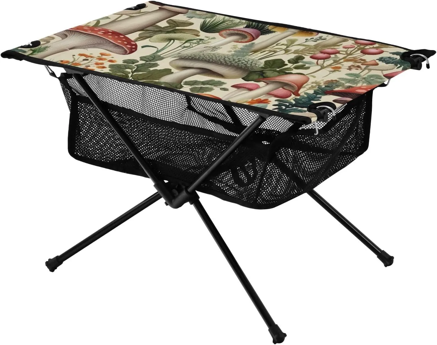 xigua Mushroom Folding Camping Table,Portable Camp Table with Carry Bag Beach Table Folding Table for Picnic, Camp,Party,Travel238