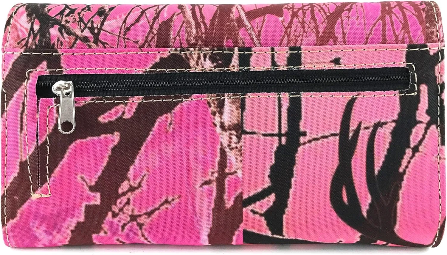 Zelris Camouflage Shine Glow Cross Wings Women Conceal Carry Handbag with Wallet