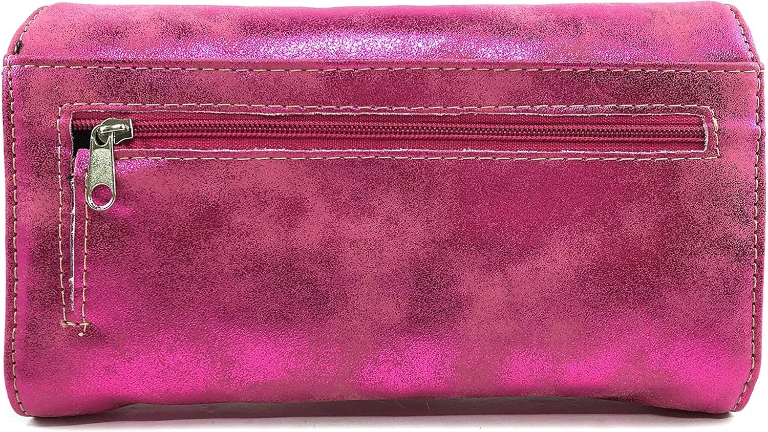 Zelris Spring Bloom Western Concho Women Crossbody Wrist Trifold Wallet