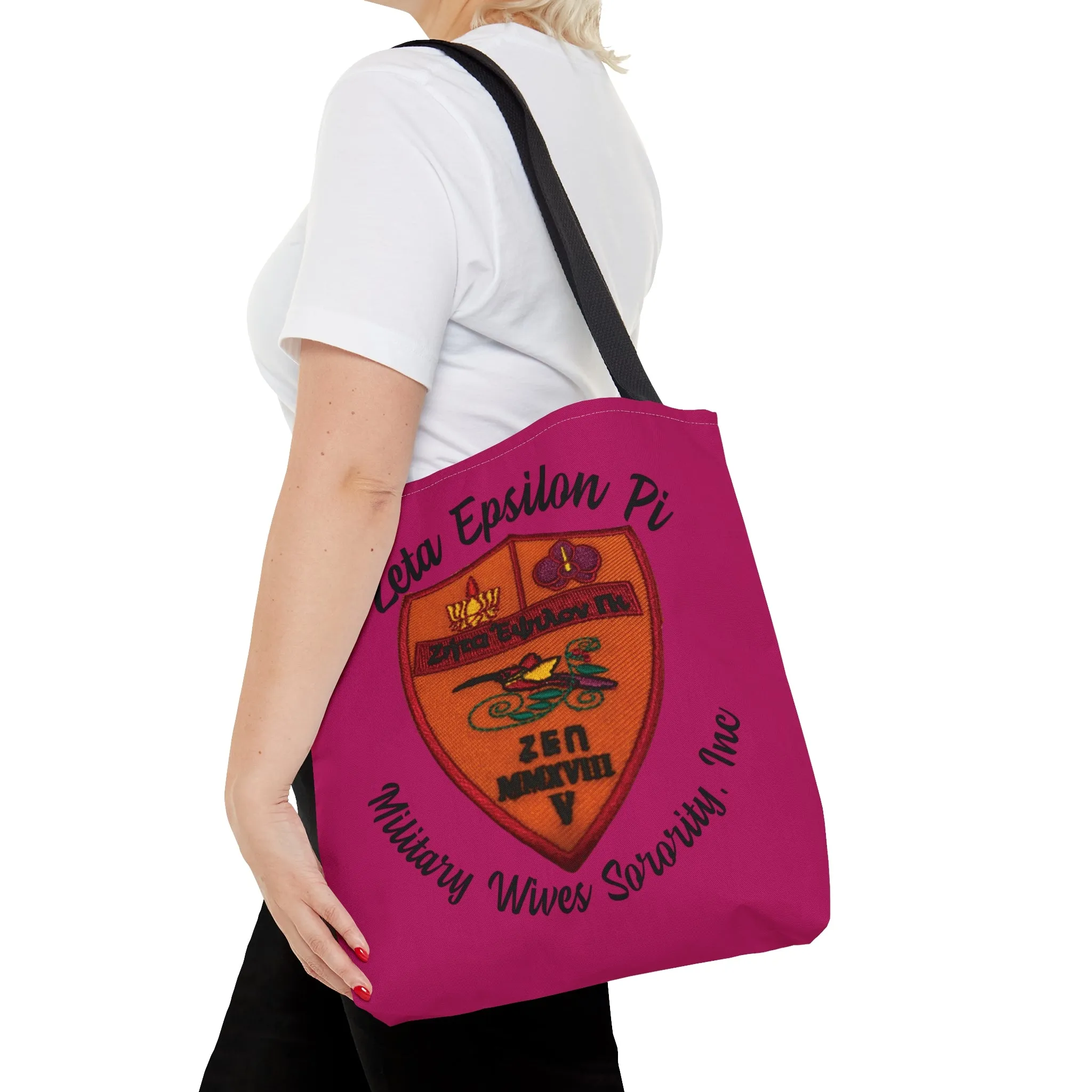 Zeta Epsilon Pi Sorority Tote Bag